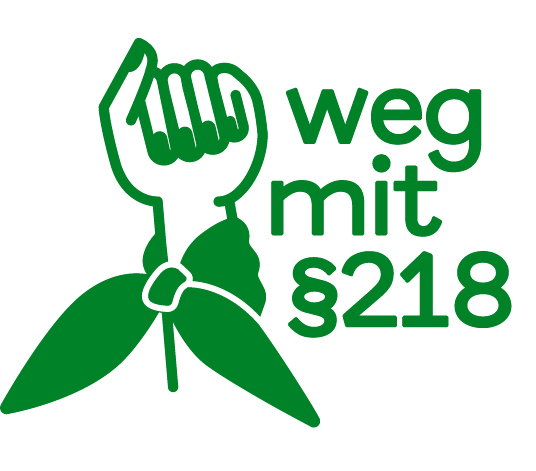 Logo der Kampagne zu 150 Jahre Widerstand gegen den Abtreibungsparagraf